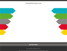 Tablet Screenshot of cheaptelescope.com